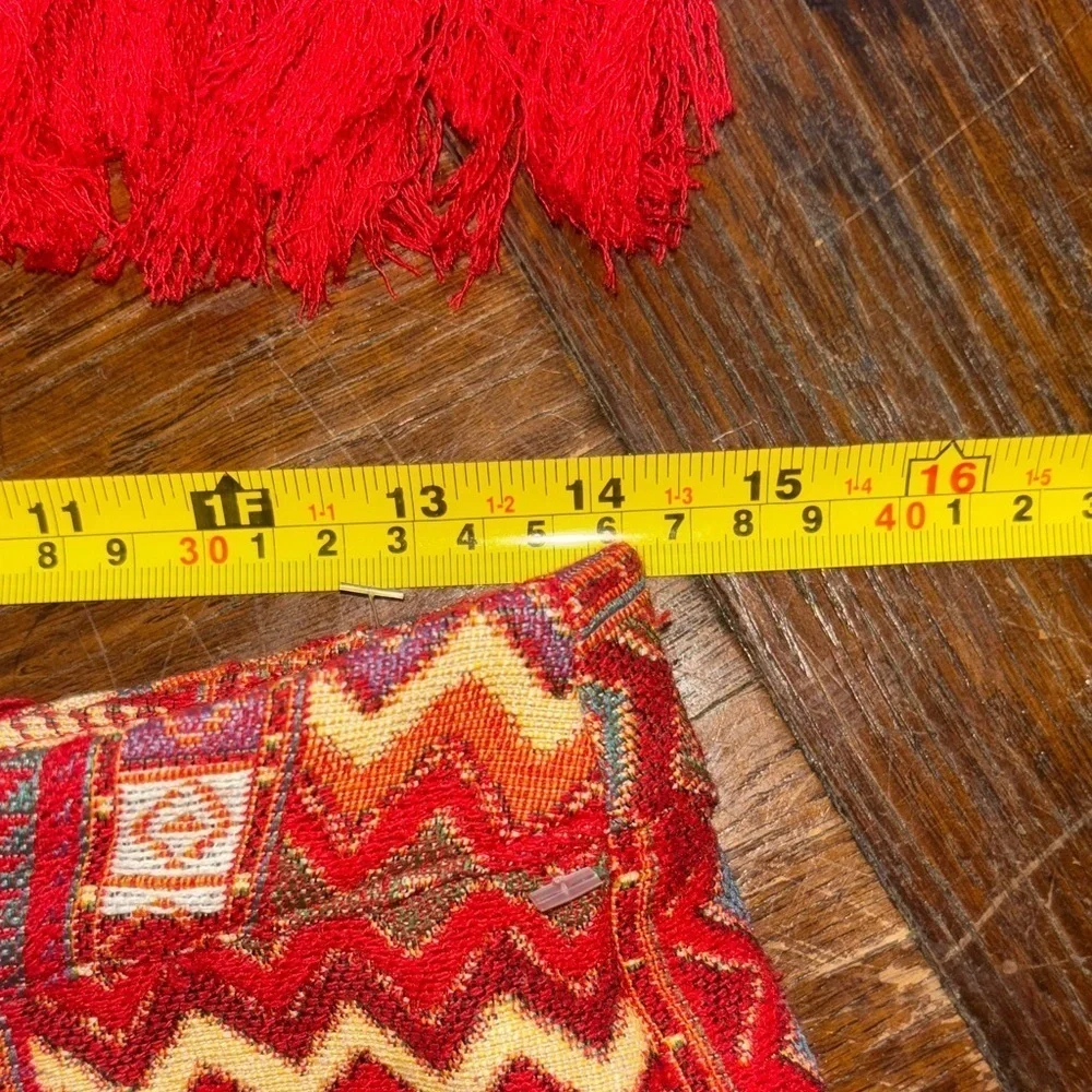 Geometric Aztec Fringe cider matching set
